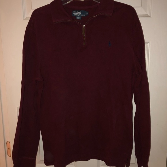Polo Ralph Lauren Men’s M Half Zip Sweater - Picture 2 of 3